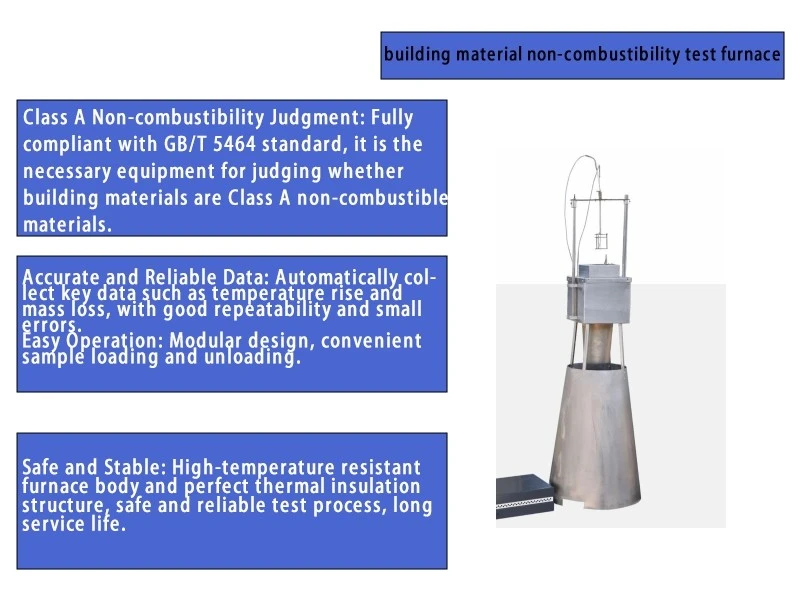 Building Materials Flammability Tester factory
