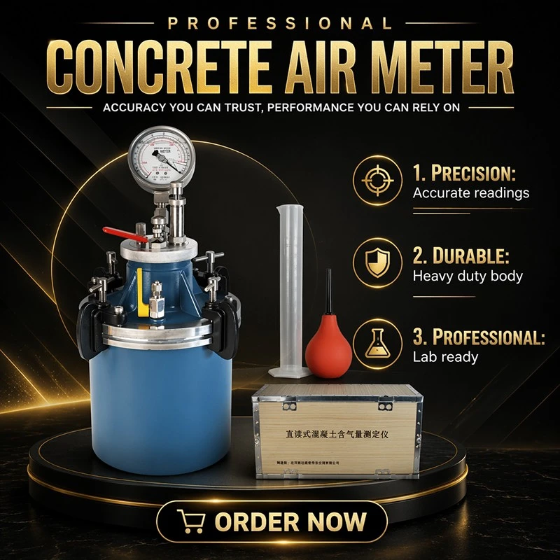Concrete Air Content Meter factory