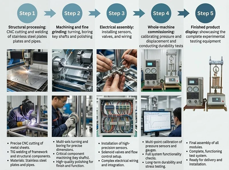 Triaxial Soil Testing Machine factory