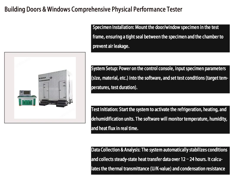Window Thermal Insulation Testing Machine high quality